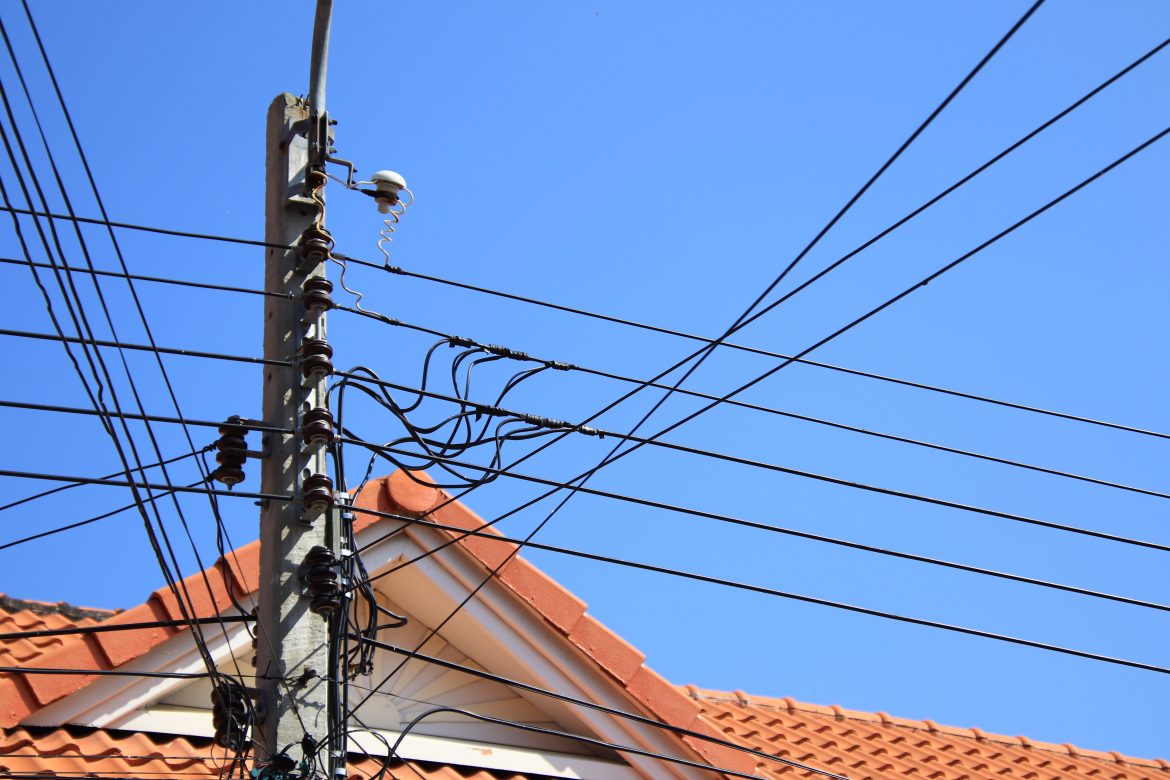 poteau électrique sur terrain privé indemnisation