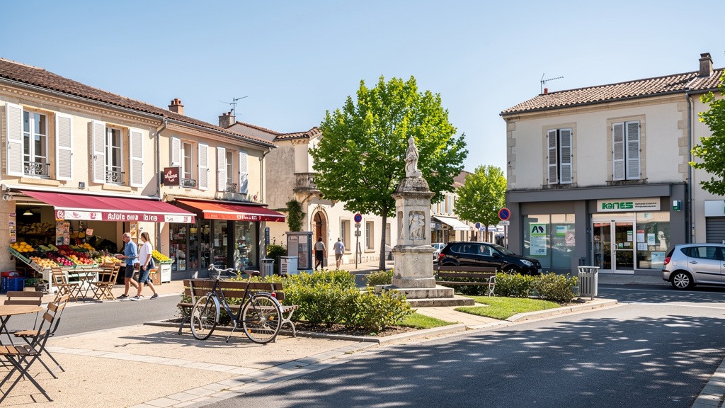 Commerces, équipements et monuments à Lalande