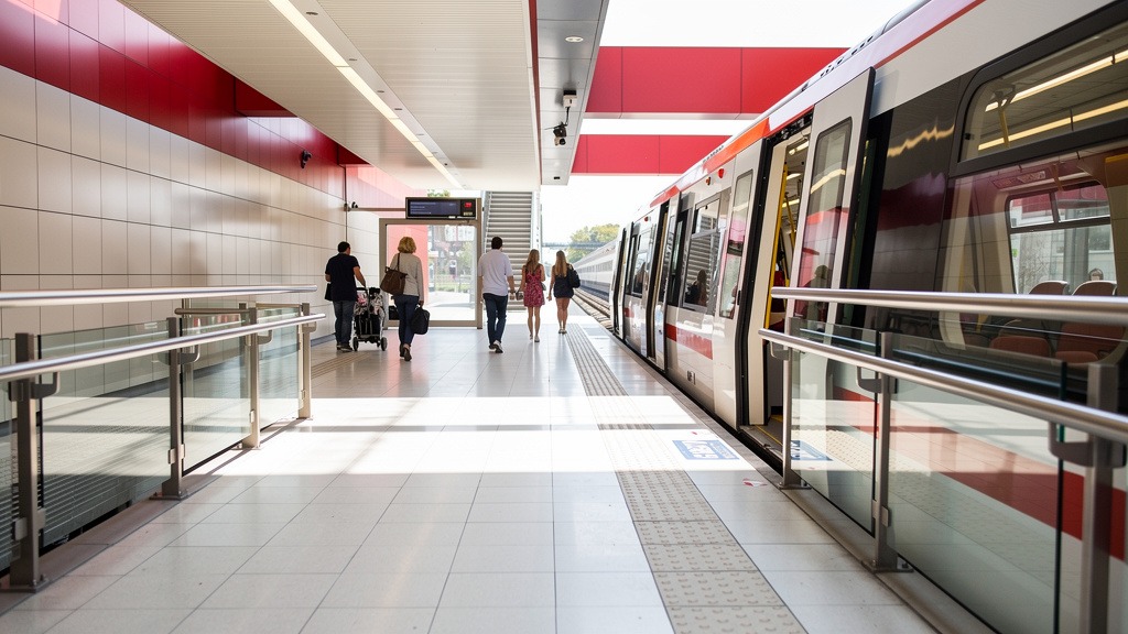 Station de métro Borderouge ligne B Toulouse