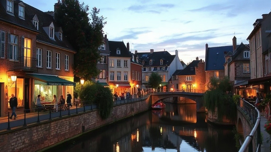 Ruelle animée du Petit Bayonne